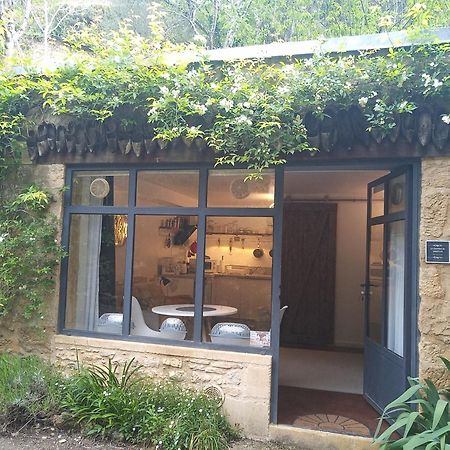 Chambre Du Sabotier - Studio Troglodytique - A 100 M Baignade En Riviere - Location De Canoe - Circuits Cyclo - Aire De Pique-Nique - 3 Restaurants Castelnaud La Chapelle Dış mekan fotoğraf