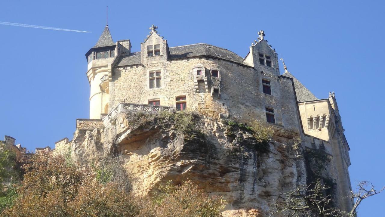 Chambre Du Sabotier - Studio Troglodytique - A 100 M Baignade En Riviere - Location De Canoe - Circuits Cyclo - Aire De Pique-Nique - 3 Restaurants Castelnaud La Chapelle Dış mekan fotoğraf