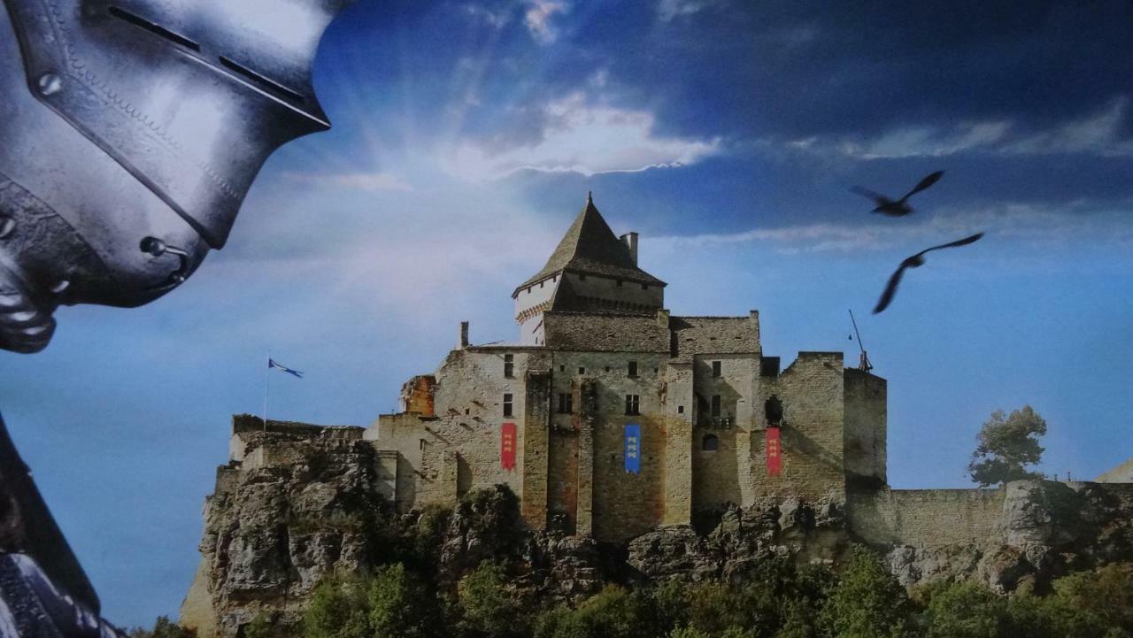 Chambre Du Sabotier - Studio Troglodytique - A 100 M Baignade En Riviere - Location De Canoe - Circuits Cyclo - Aire De Pique-Nique - 3 Restaurants Castelnaud La Chapelle Dış mekan fotoğraf